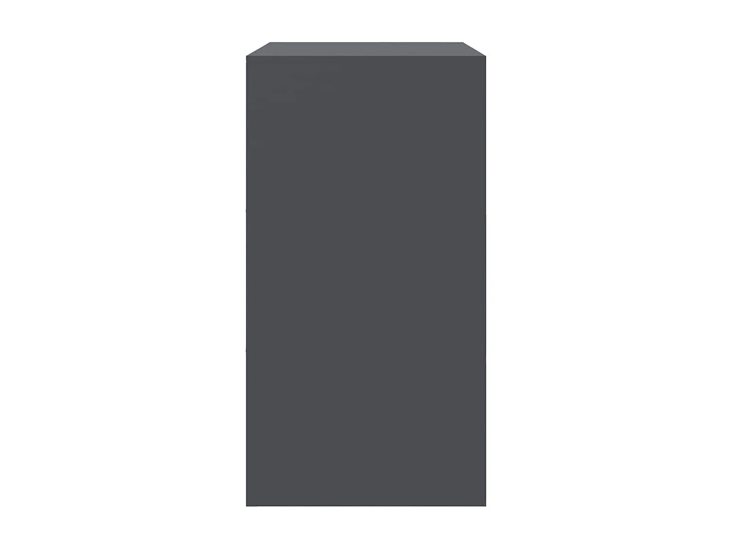 Buffet anthracite 67x39x73 cm acier