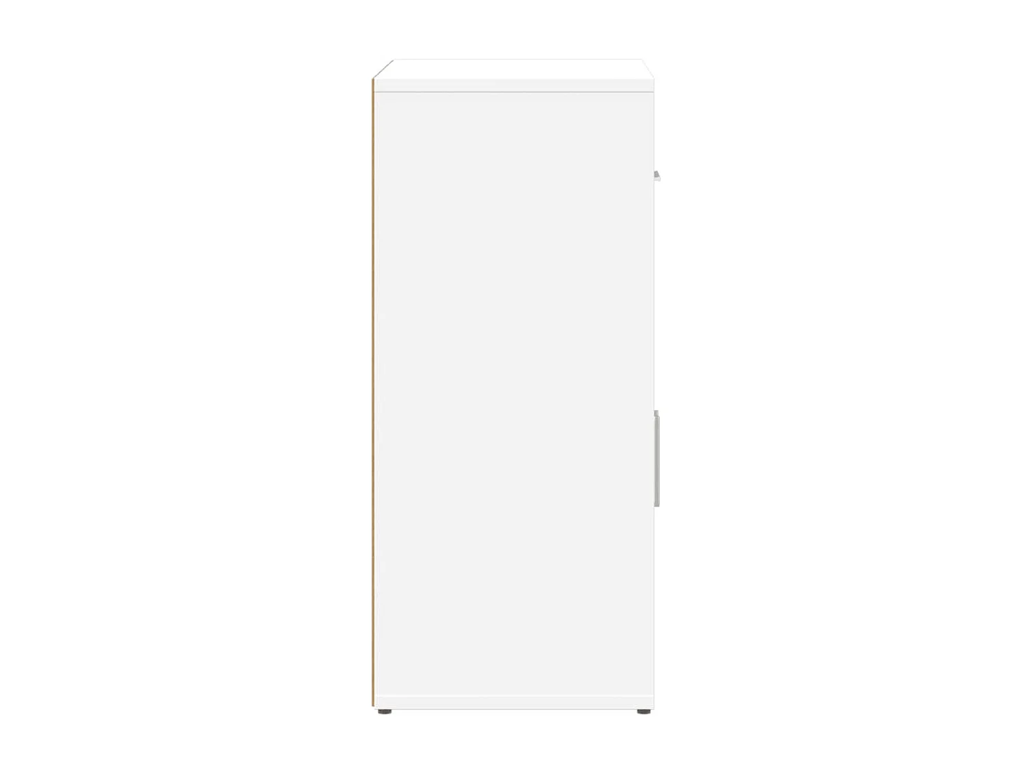 Dressoir 60x31x70 cm bewerkt hout wit