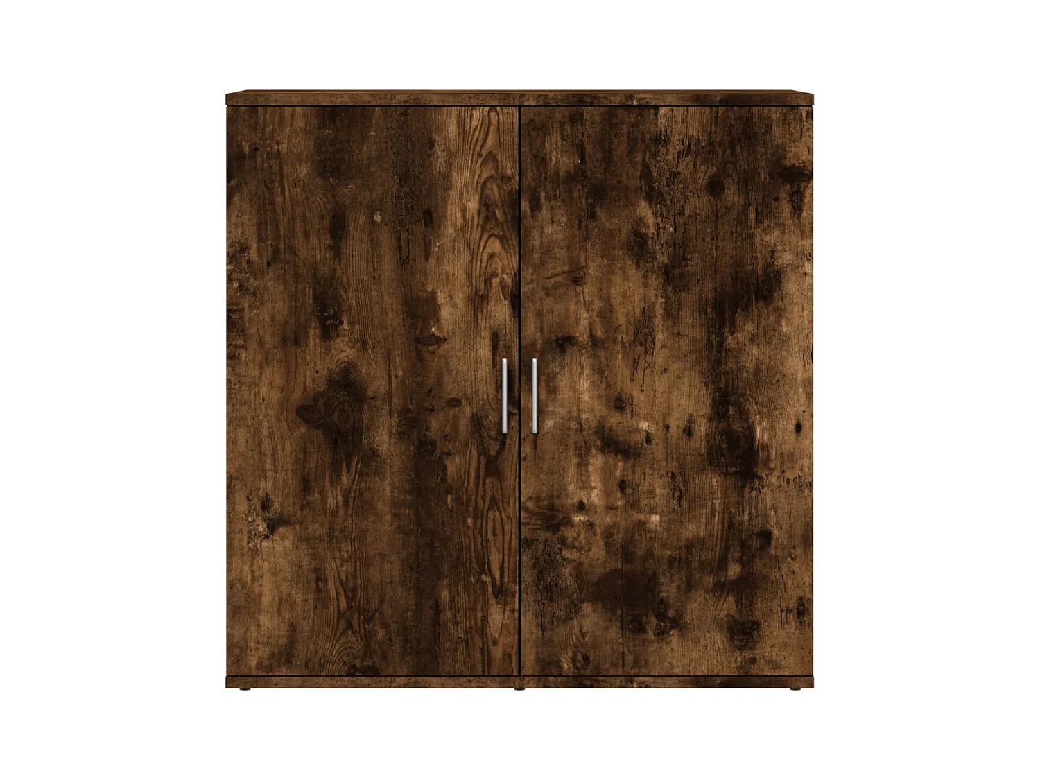 Dressoir 79x38x80 cm bewerkt hout gerookt eikenkleurig