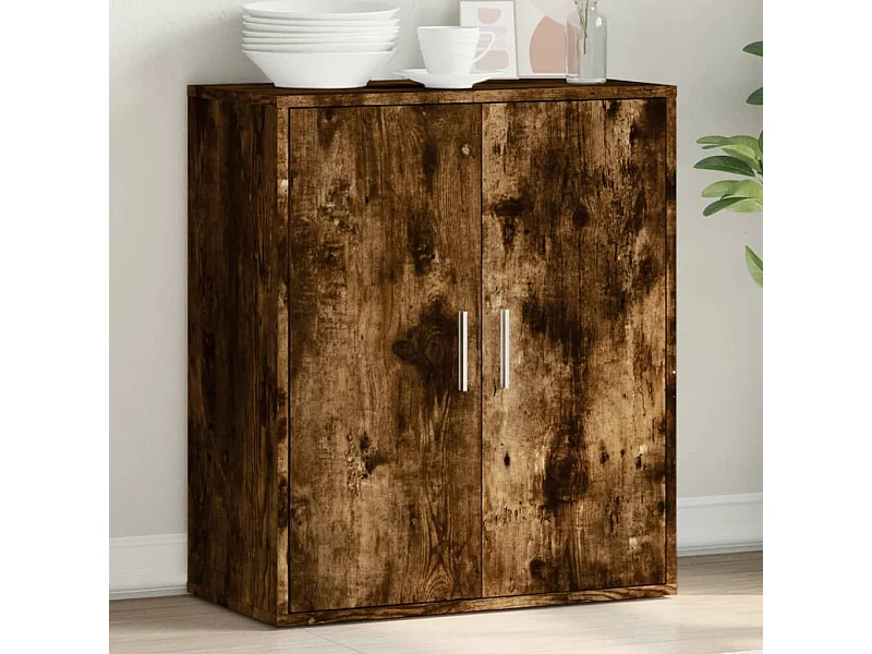 Sideboard Räuchereiche 79x38x80 cm Holzwerkstoff