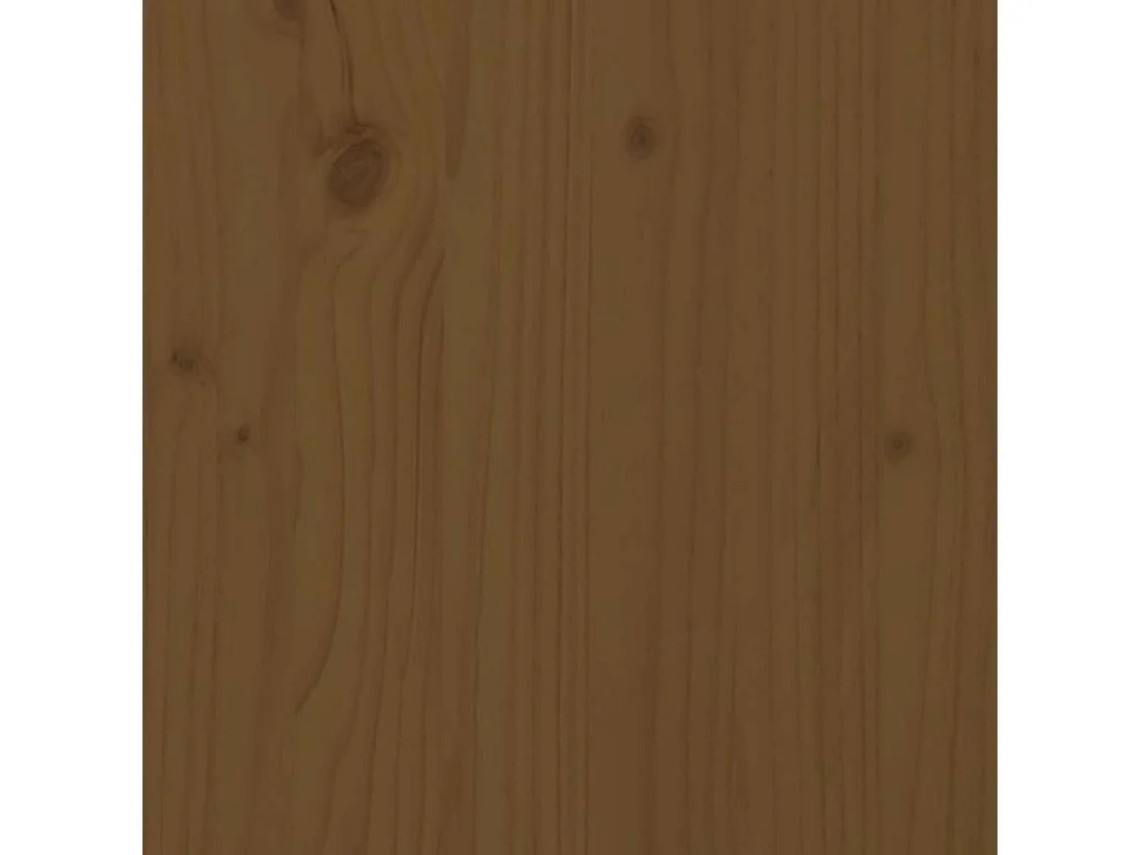 Tables de chevet 2pcs Marron miel 40x30x40cm Bois de pin solide