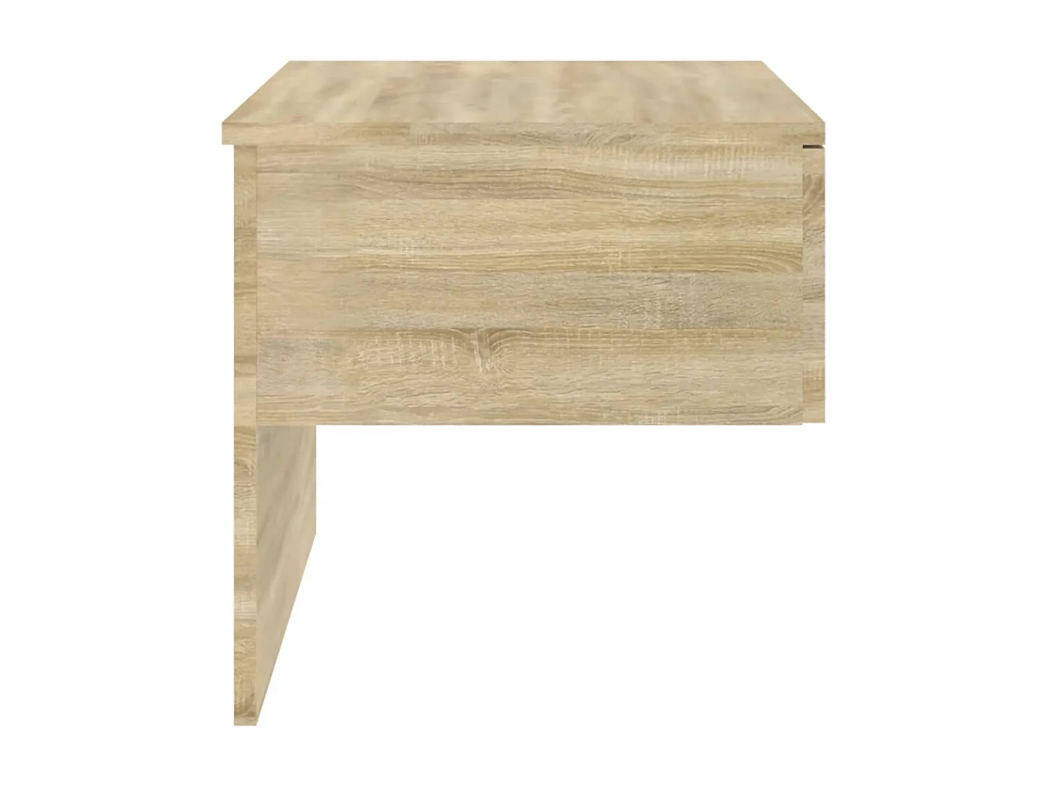 Tables de chevet murales 2 pcs Chêne sonoma