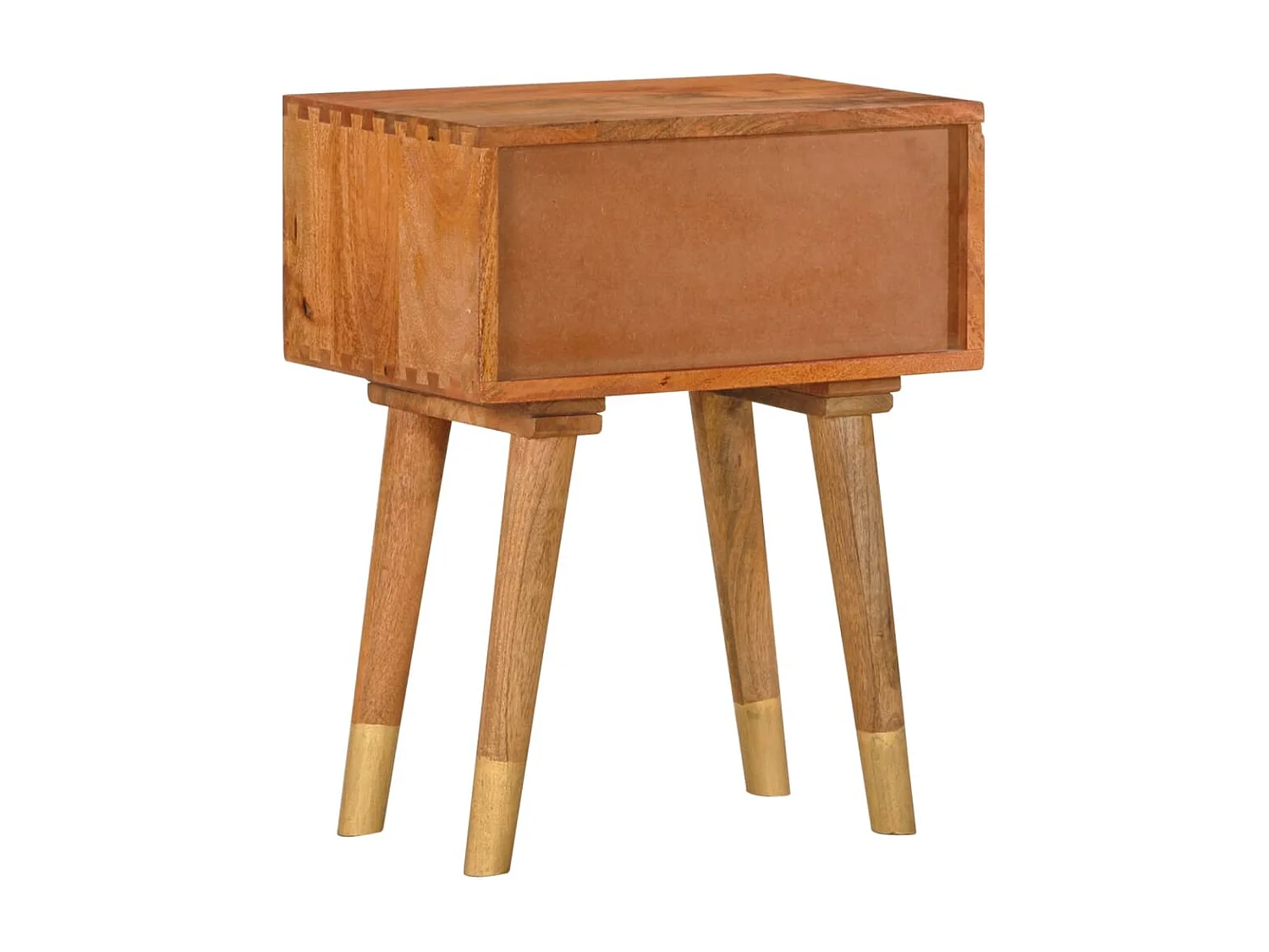 Nachttisch 43×30×58 cm Massivholz Mango