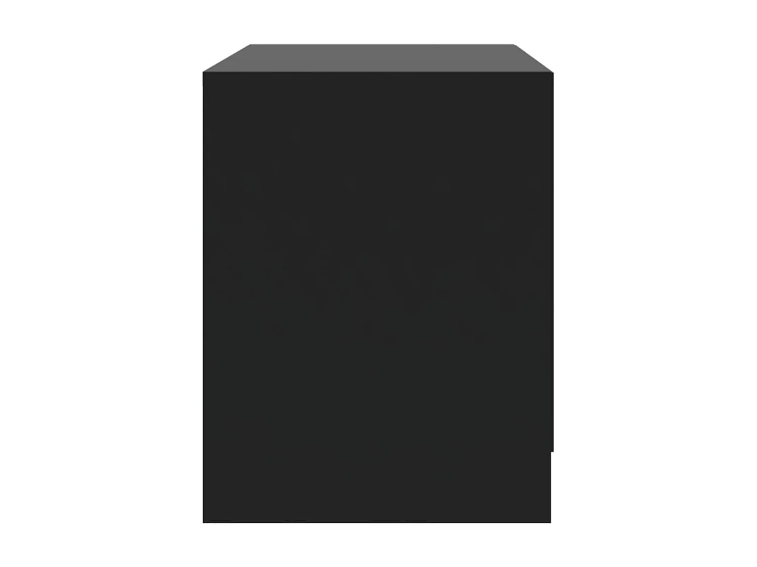 Nachttische 2 Stk. Schwarz 45x34,5x44,5 cm Holzwerkstoff