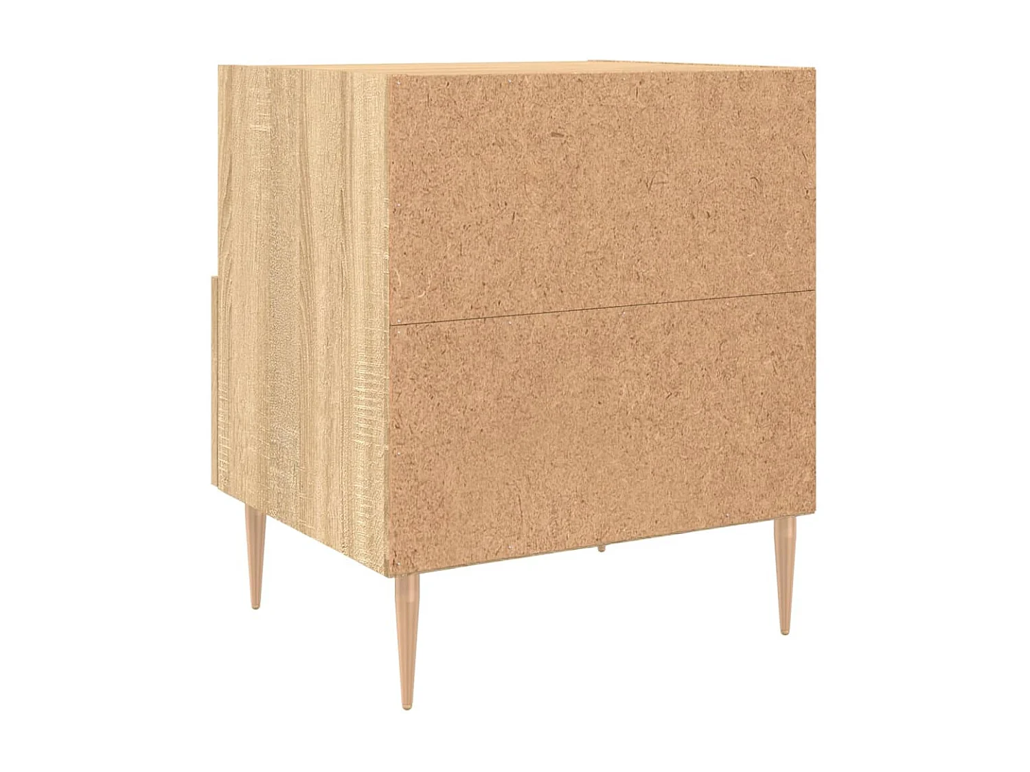 Tables de chevet 2 pcs chêne sonoma 40x35x47,5 cm