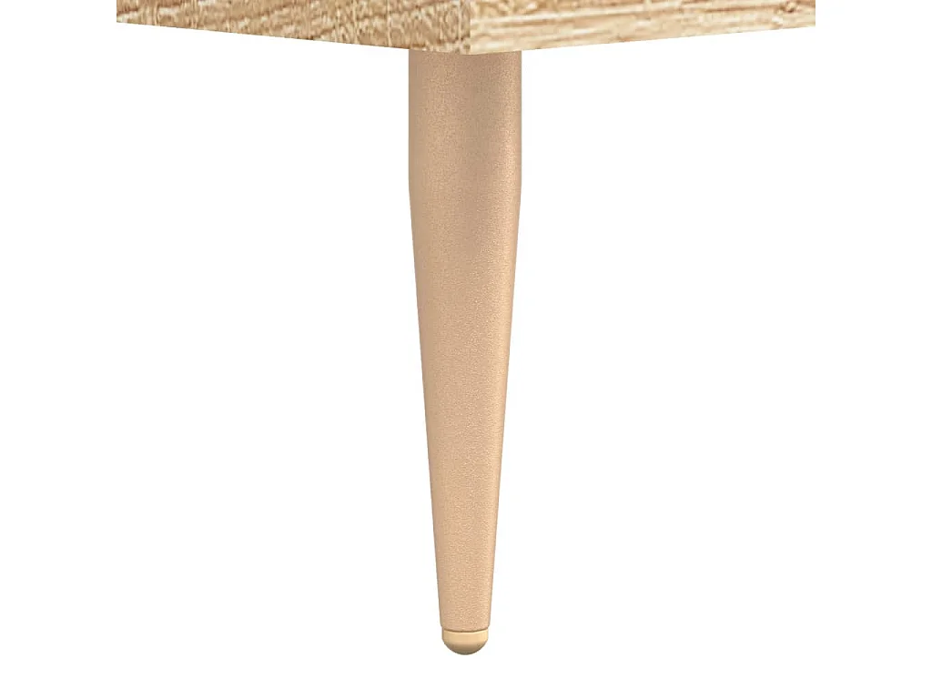 Tables de chevet 2 pcs chêne sonoma 40x35x47,5 cm