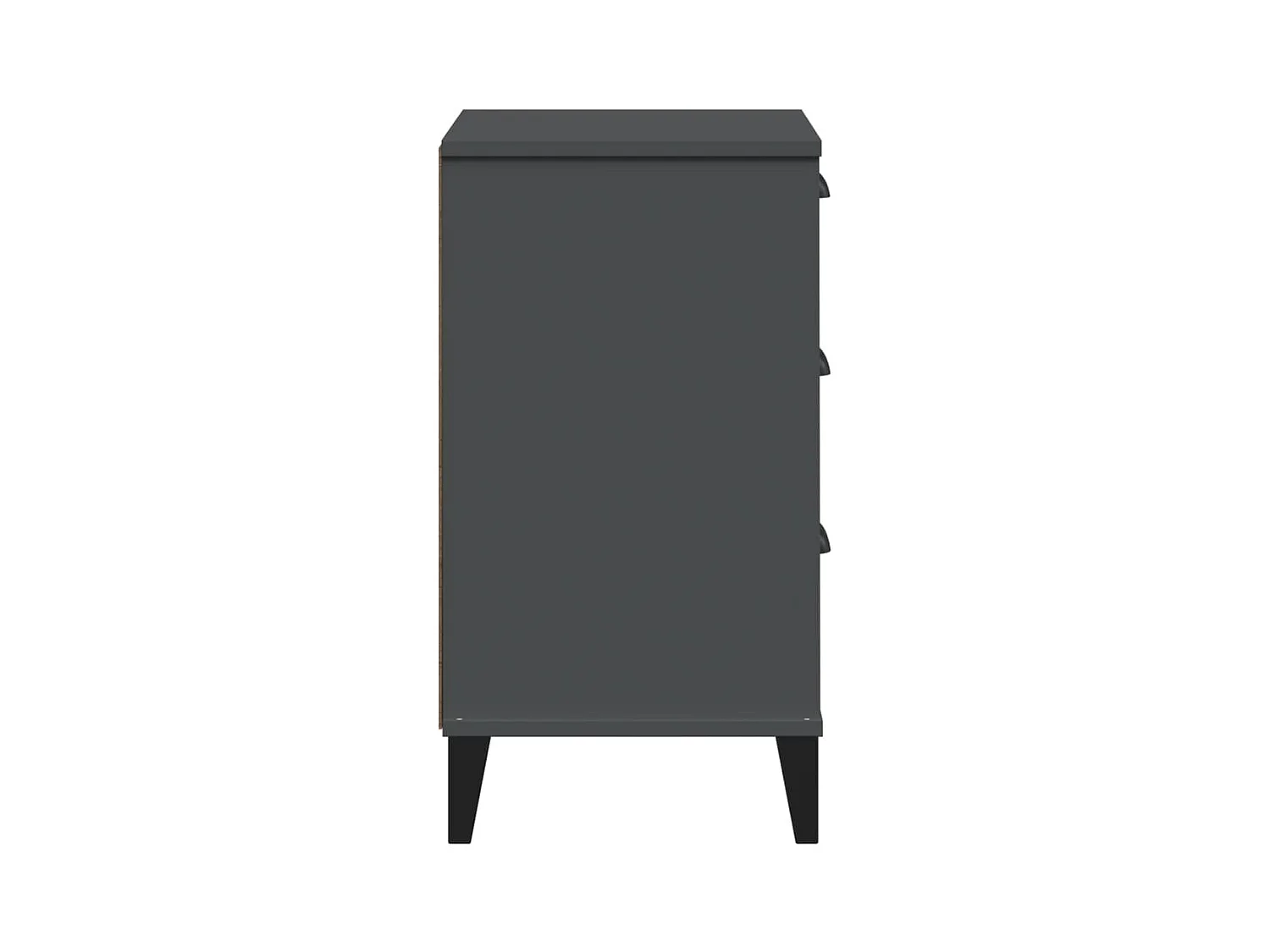 Comodino VIKEN Antracite in Legno Multistrato