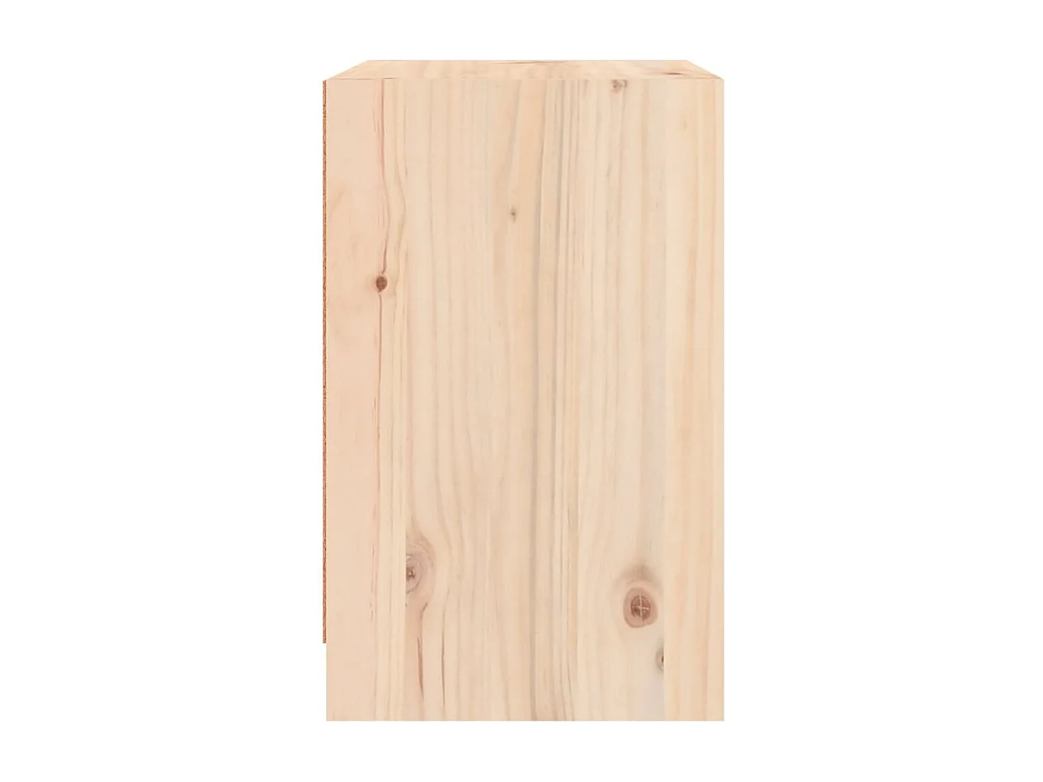 Mesitas de noche 2 uds madera maciza de pino 40x31x50 cm