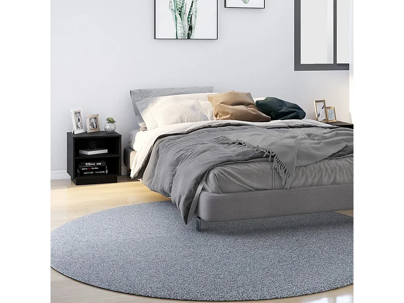 Mesas de cabeceira 2 pcs 40x34x40 cm pinho maciço preto