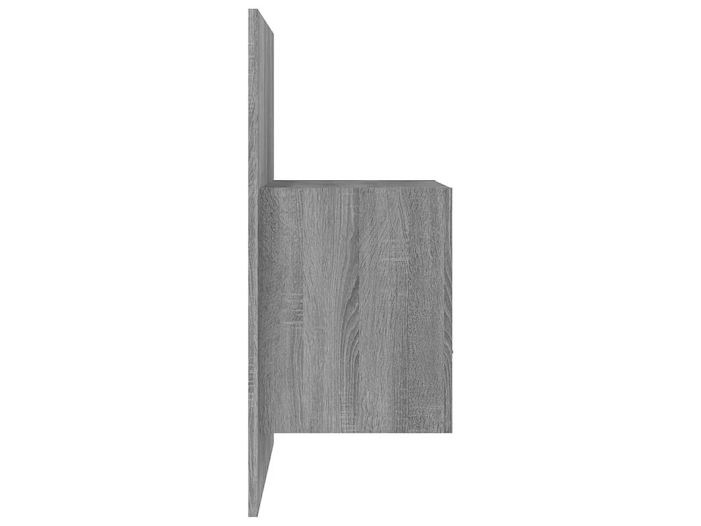 Wand-Nachttische 2 Stk. Grau Sonoma