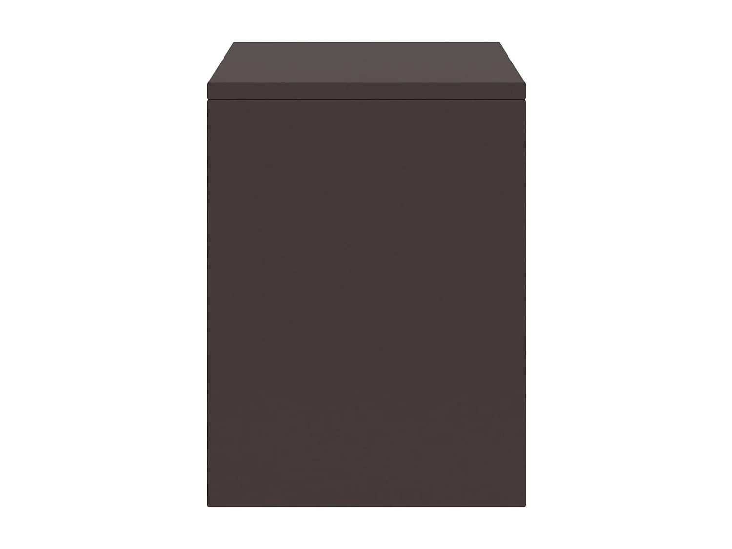 Tables de chevet 2 pcs Marron foncé 35x30x40 cm Bois de pin