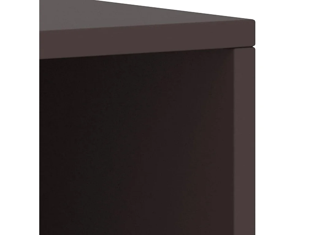 Tables de chevet 2 pcs Marron foncé 35x30x40 cm Bois de pin