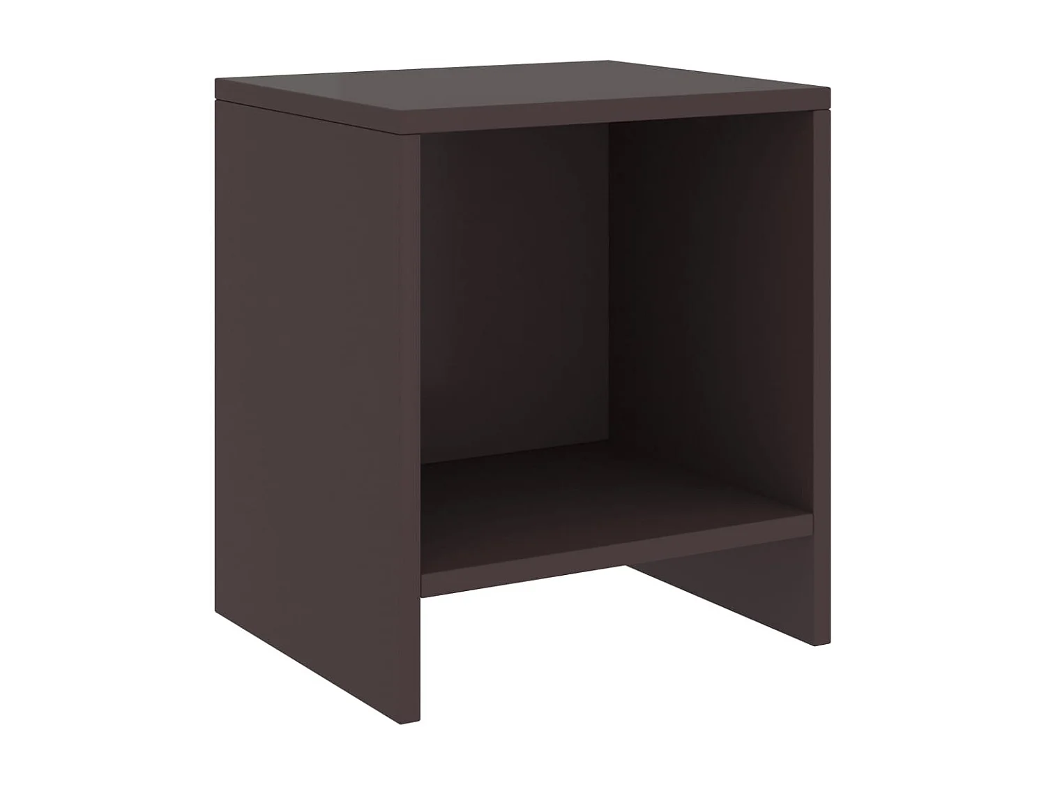 Mesas de cabeceira 2pcs 35x30x40cm pinho maciço castanho-escuro