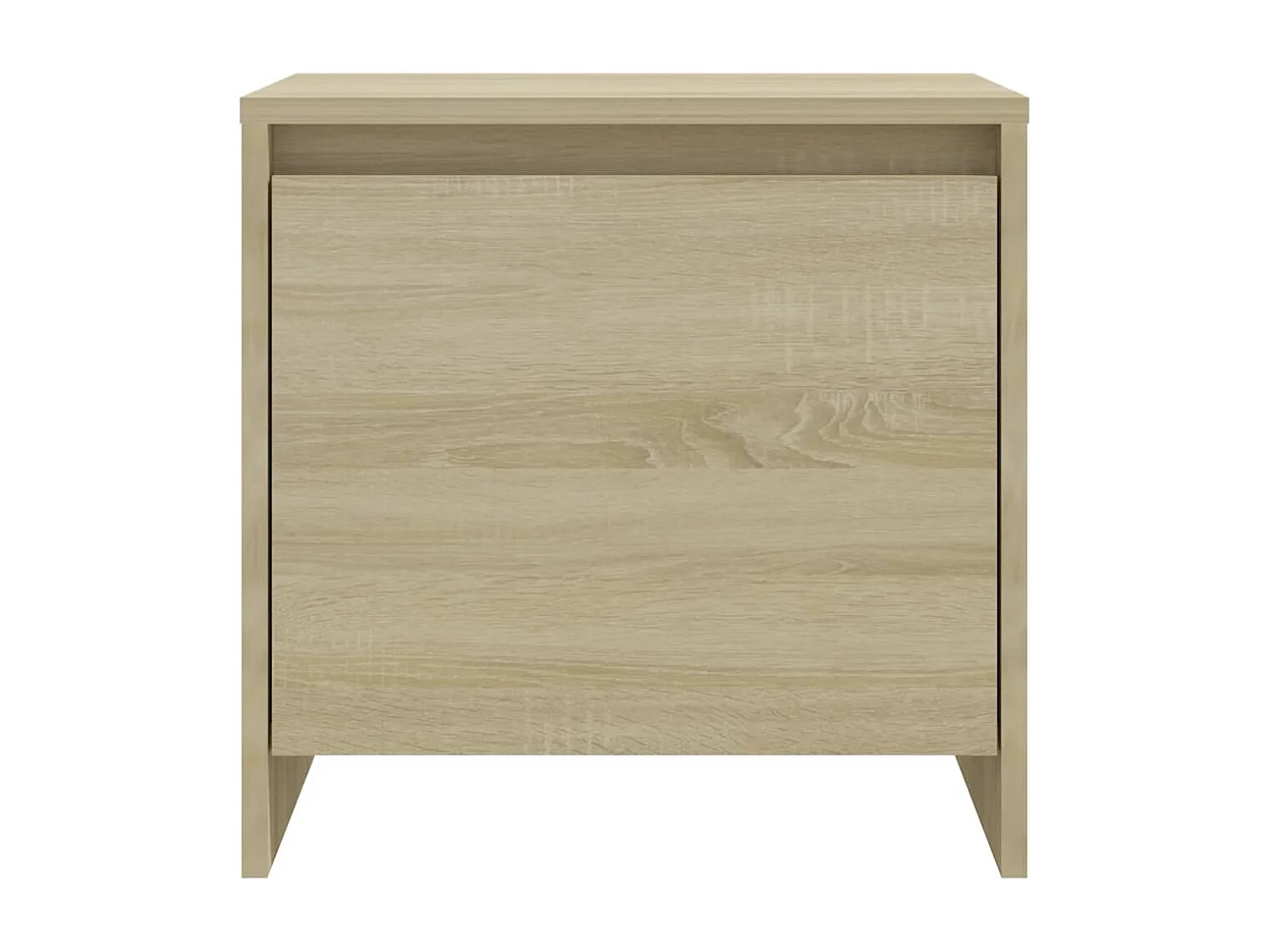 Comodini 2 pz Rovere Sonoma 45x34x44,5 cm in Truciolato