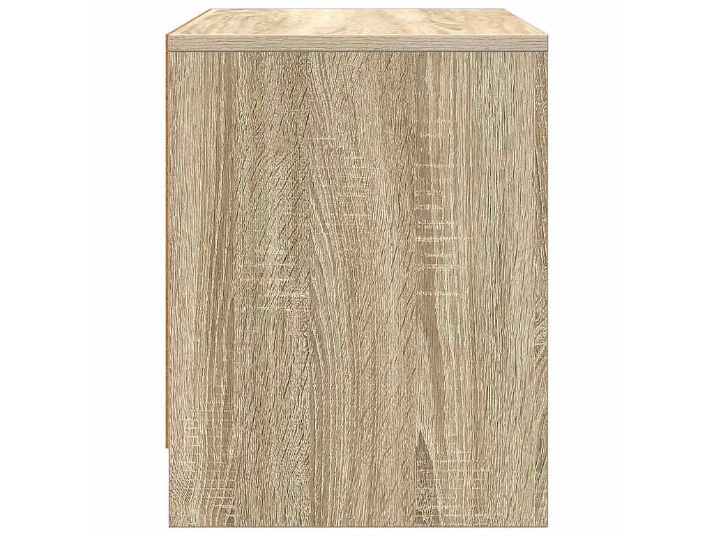 Nachttische 2 Stk. Sonoma-Eiche 45x34x44,5 cm Holzwerkstoff