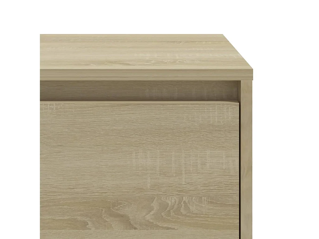 Nachttische 2 Stk. Sonoma-Eiche 45x34x44,5 cm Holzwerkstoff