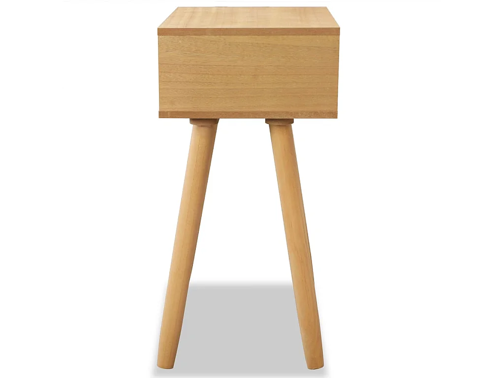 Table de chevet 2 pcs Bois de pin massif 40 x 30 x 61 cm Marron