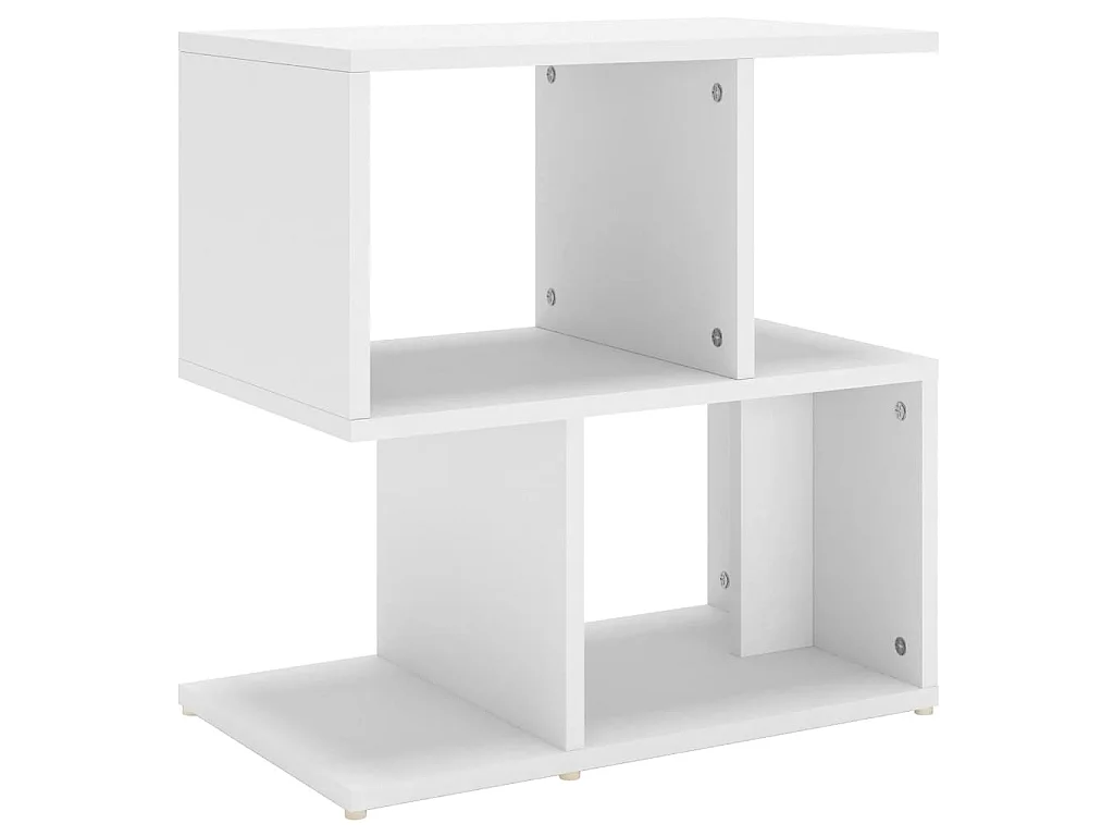 Stolik nocny 50x30x51,5 cm wykonany z materiałów drewnopochodnych