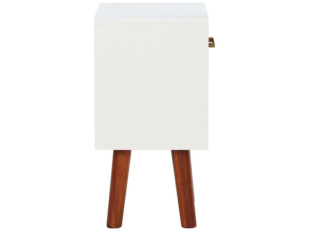 Mesas de cabeceira 2 pcs 40x30x57 cm madeira de acácia maciça