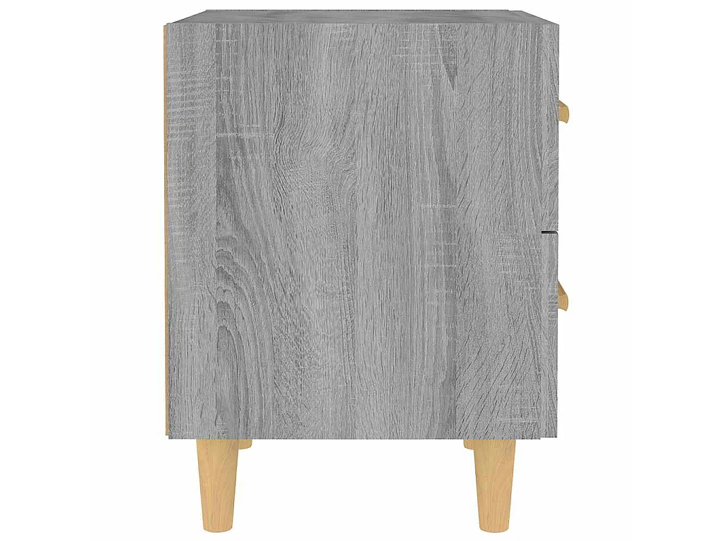 Table de chevet Sonoma gris 40x35x47,5 cm