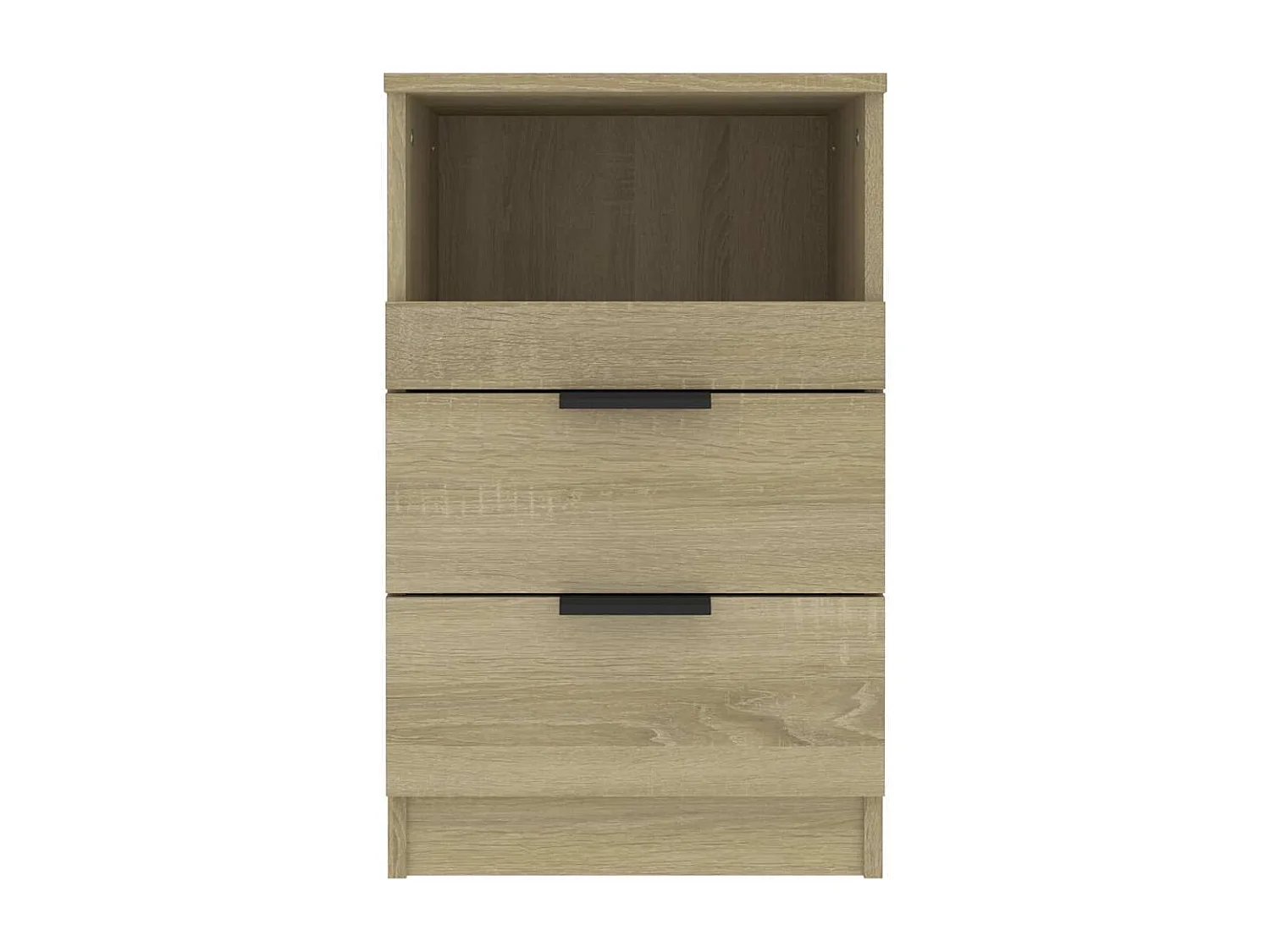 Comodino Rovere Sonoma in Legno Multistrato