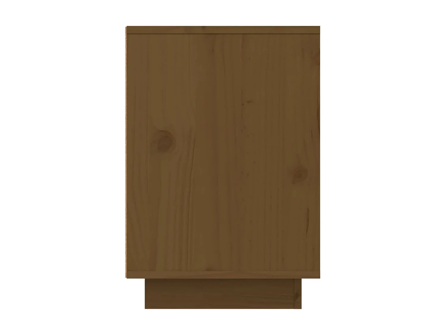 Comodini 2 pz ambra 50x34x50 cm in Legno Massello di Pino