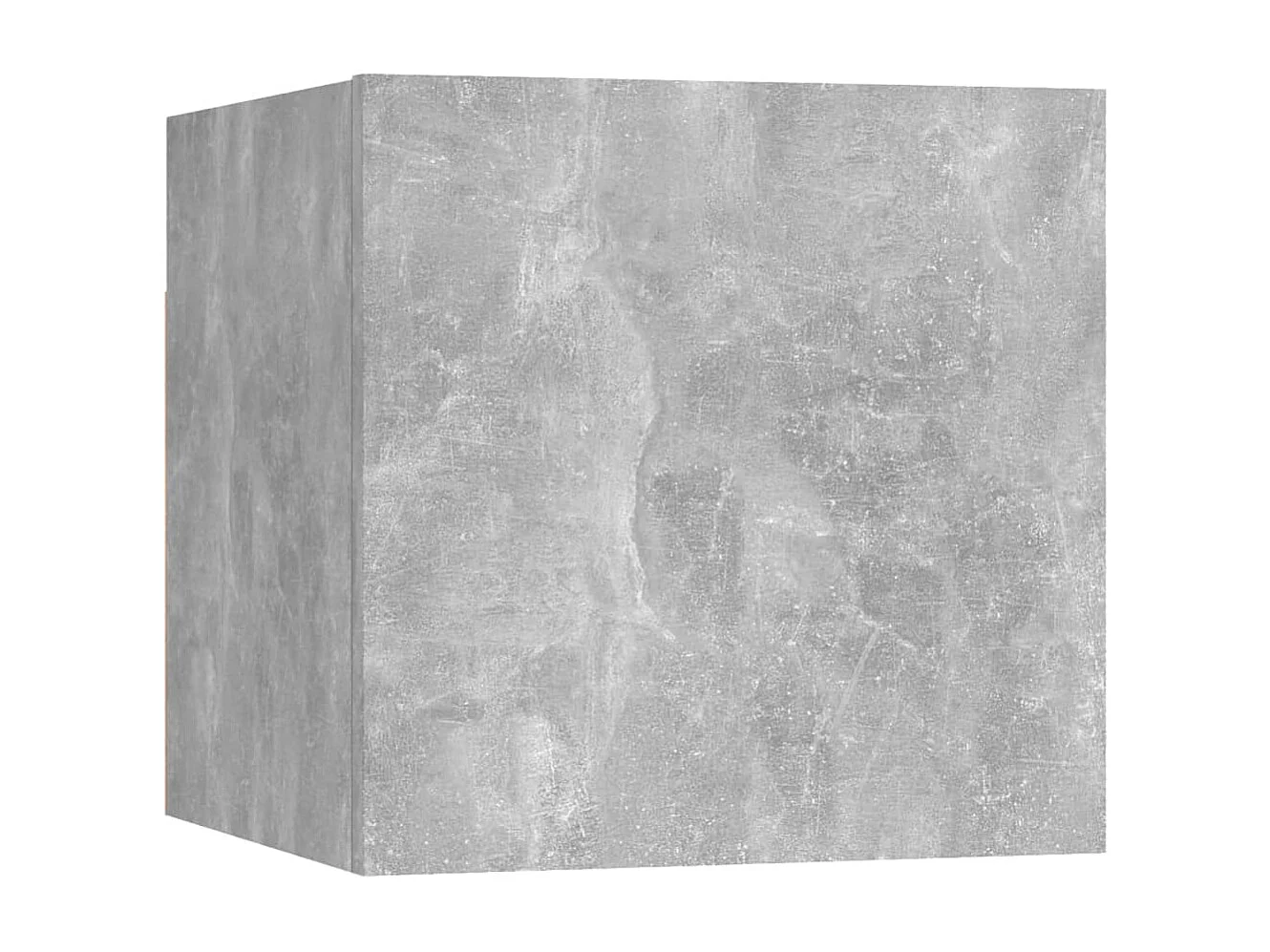 Nachttisch Betongrau 30,5x30x30 cm Holzwerkstoff