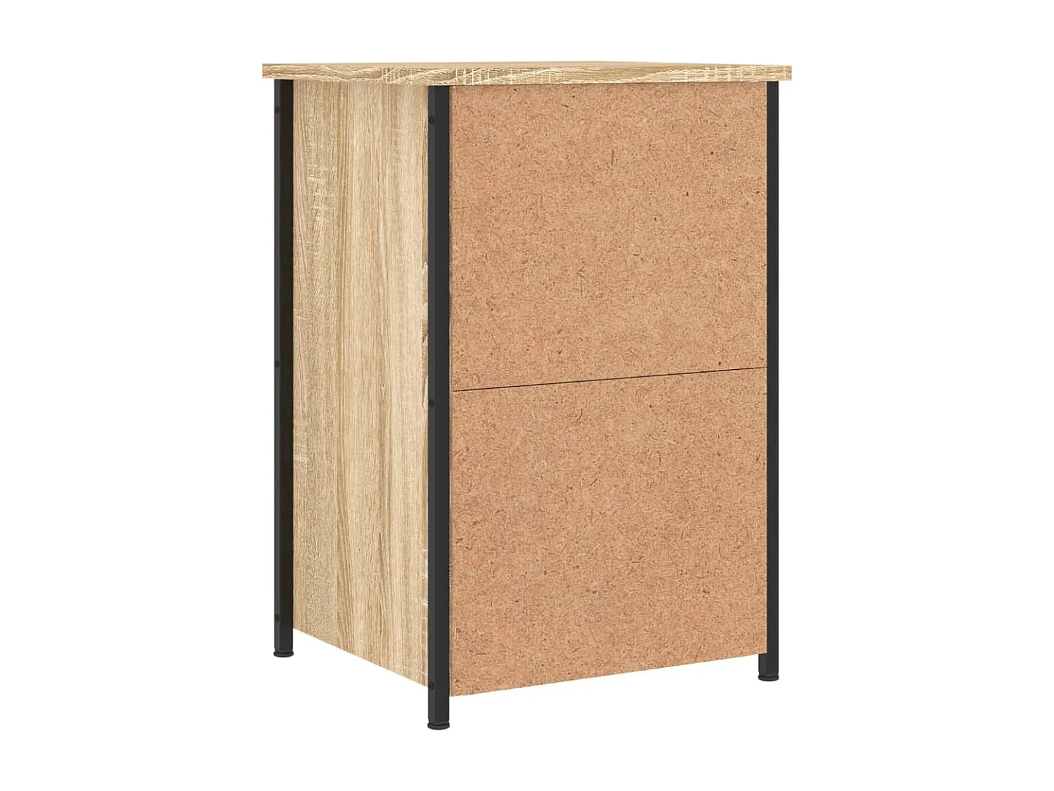 Comodini 2 pz Rovere Sonoma 40x36x60 cm in Legno Multistrato