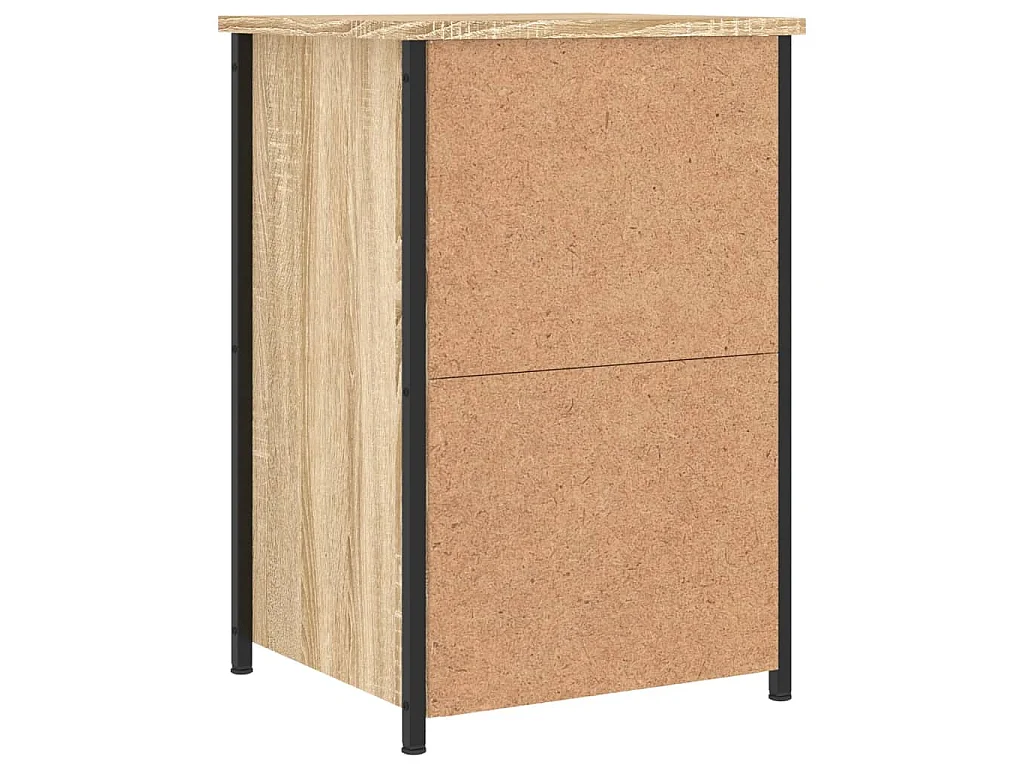 Tables de chevet 2 pcs chêne sonoma 40x36x60 cm bois ingénierie