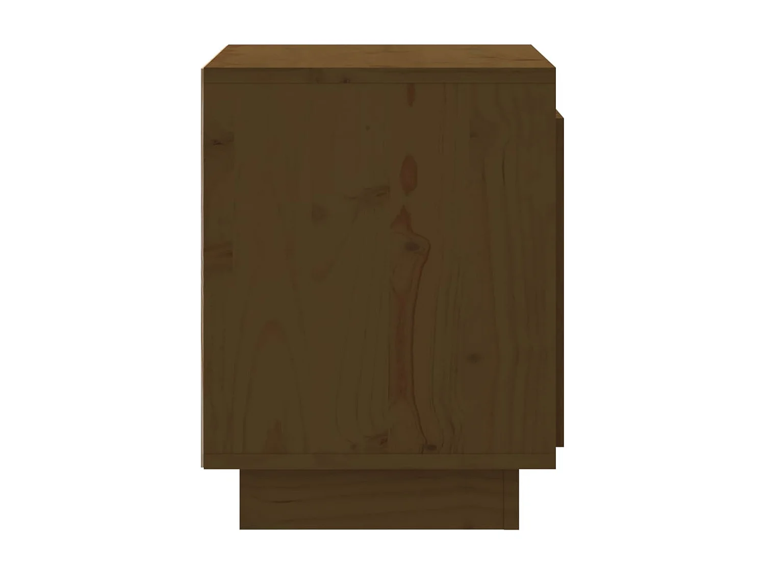 Mesas de cabeceira 2 pcs 40x30x40 cm pinho maciço castanho mel