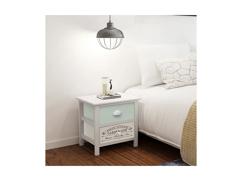 Nachttische 2 Stk. Französischer Stil Holz