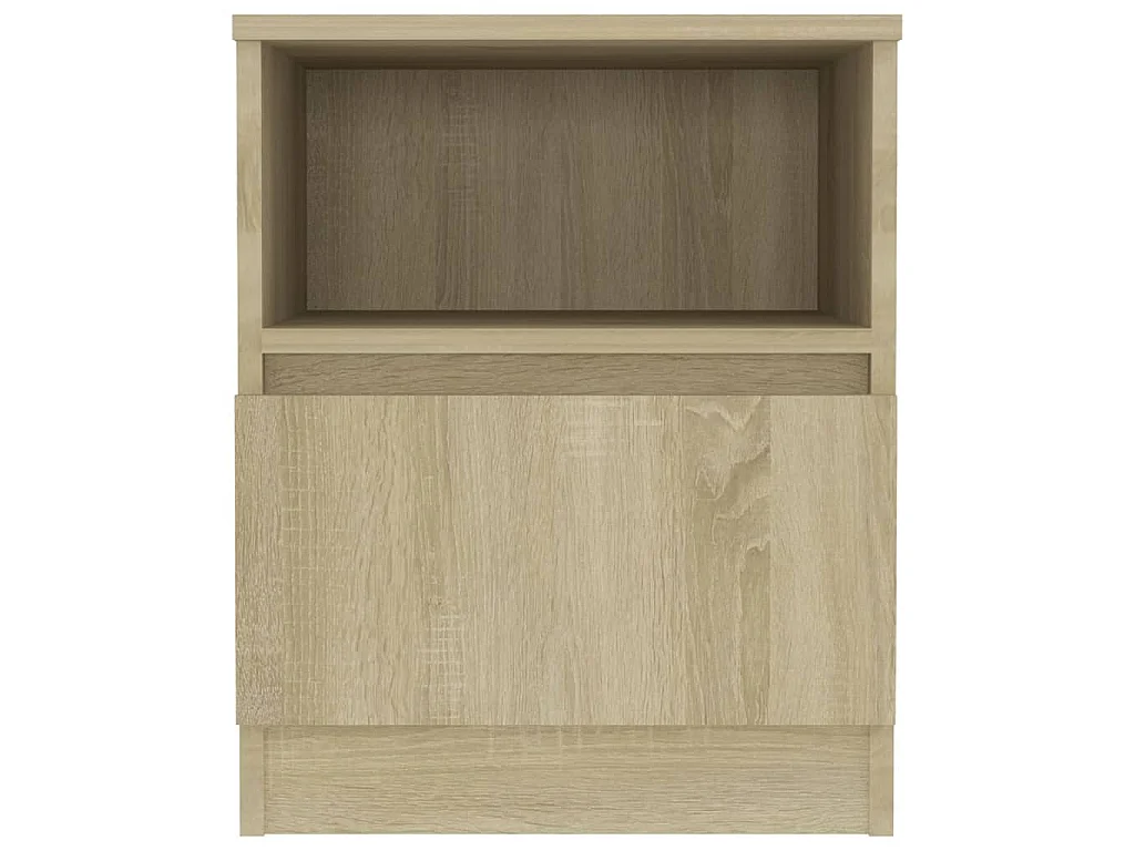 Tables de chevet 2 pcs Chêne sonoma 40x40x50 cm Aggloméré