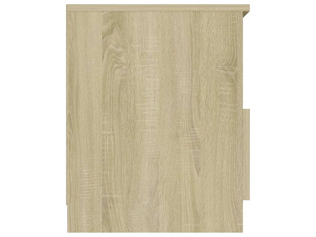Tables de chevet 2 pcs Chêne sonoma 40x40x50 cm Aggloméré