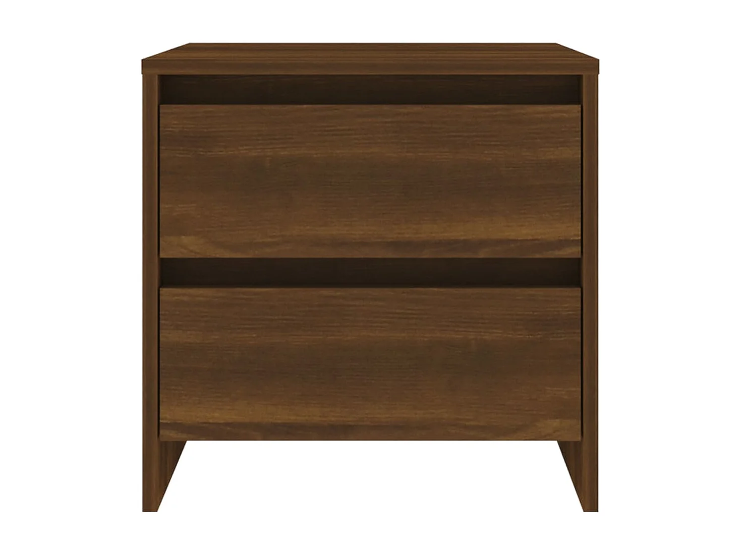 Tables de chevet 2 pcs chêne marron 45x34,5x44,5 cm