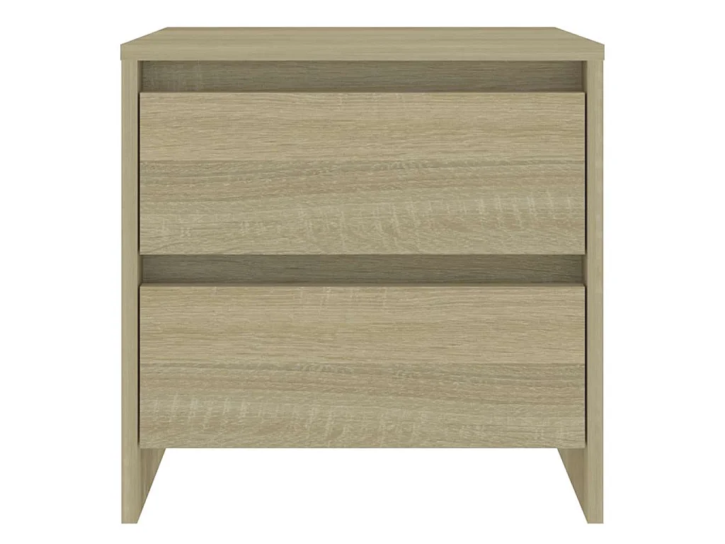 Table de chevet chêne sonoma 45x34,5x44,5 cm bois d’ingénierie