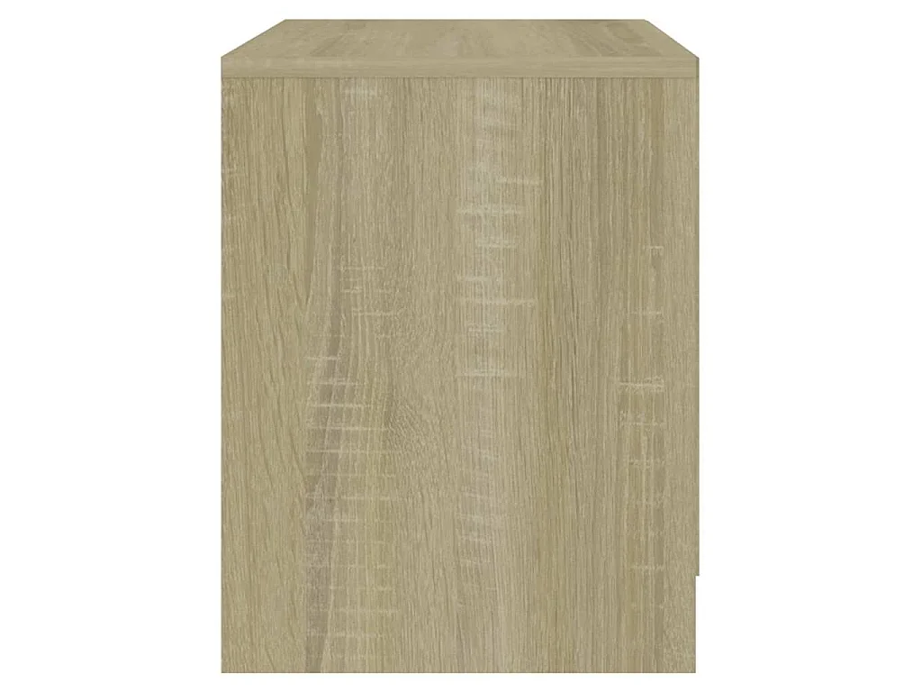 Table de chevet chêne sonoma 45x34,5x44,5 cm bois d’ingénierie