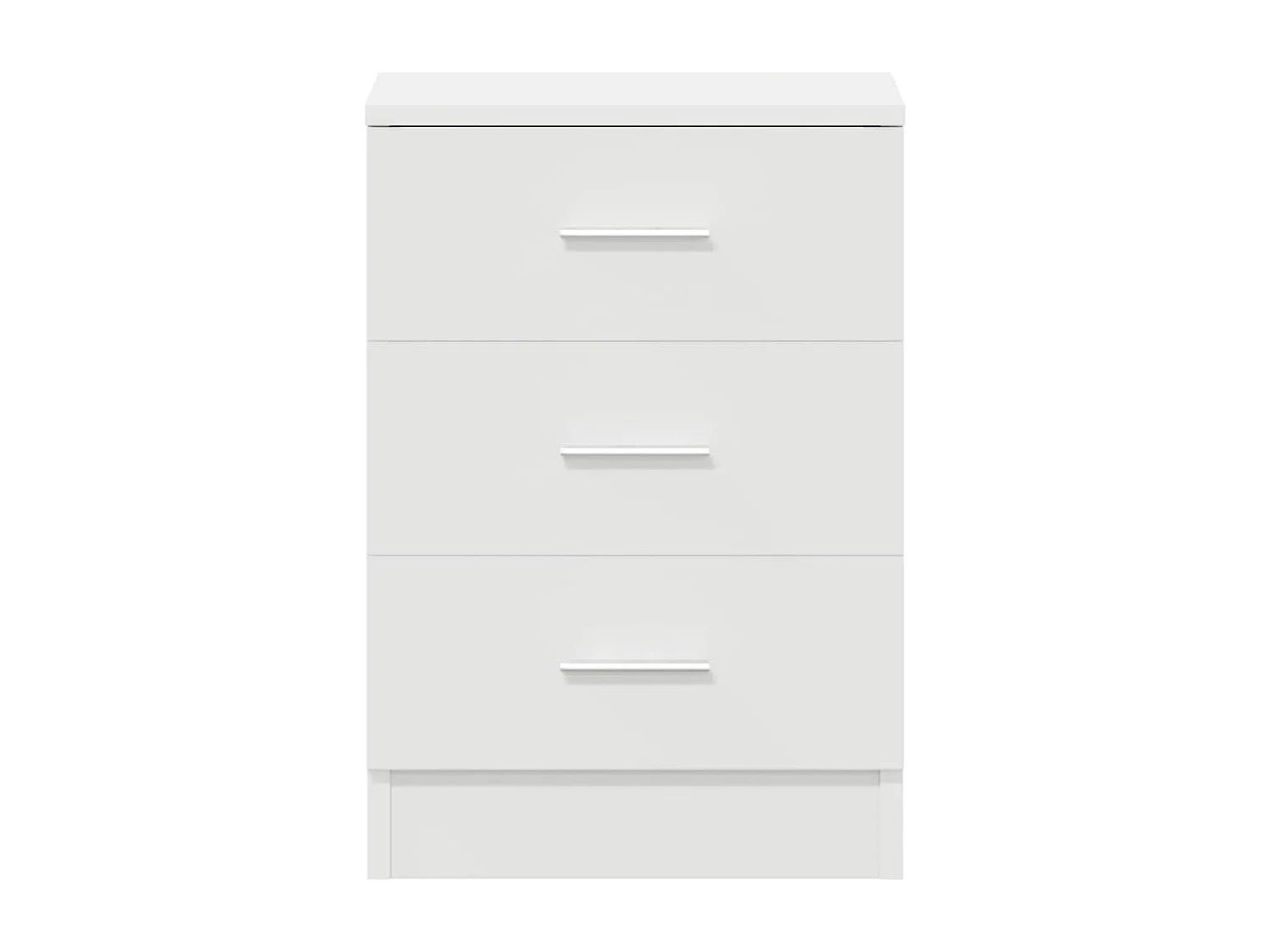 Tables de chevet 2 pcs Blanc 38x35x56 cm Bois d'ingénierie