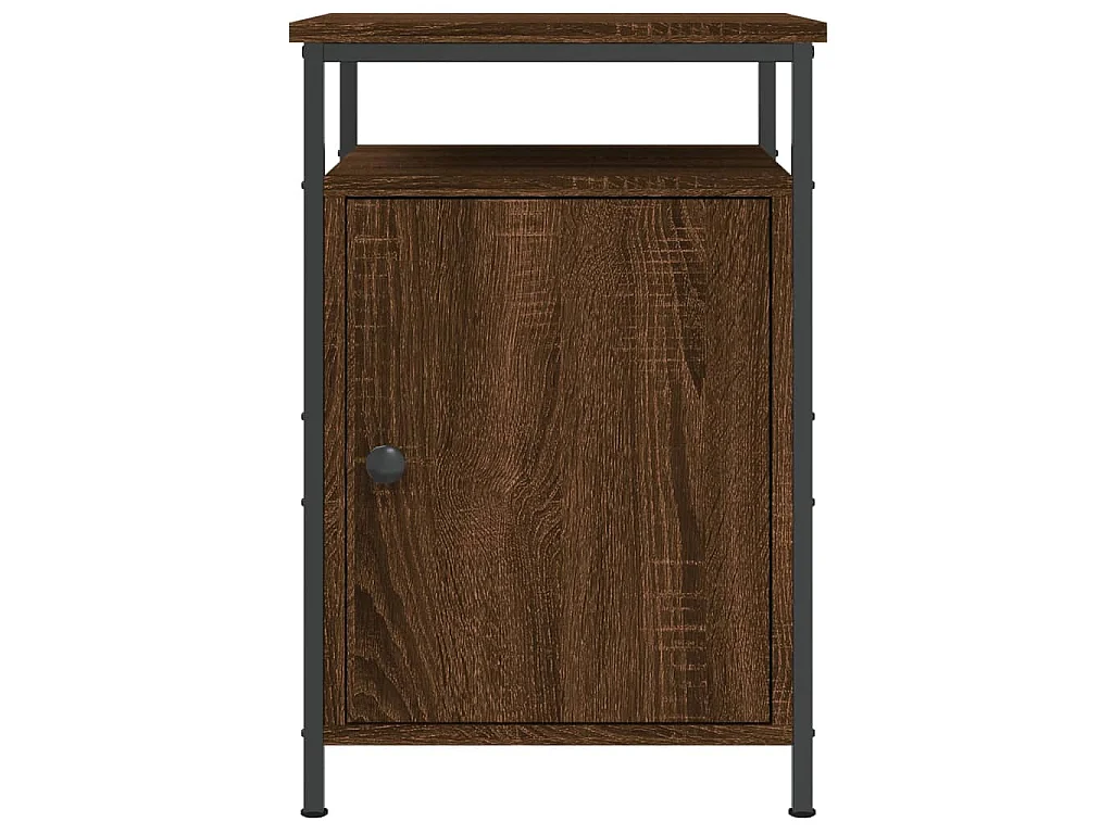 Tables de chevet 2pcs Chêne marron 40x42x60cm Bois d'ingénierie