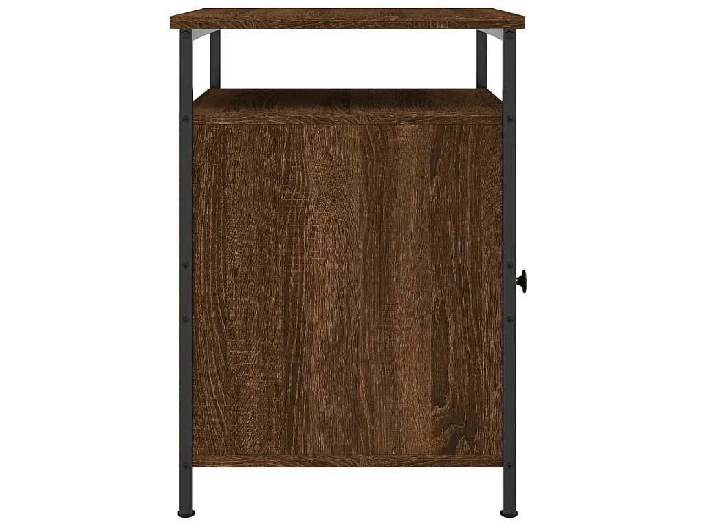 Tables de chevet 2pcs Chêne marron 40x42x60cm Bois d'ingénierie