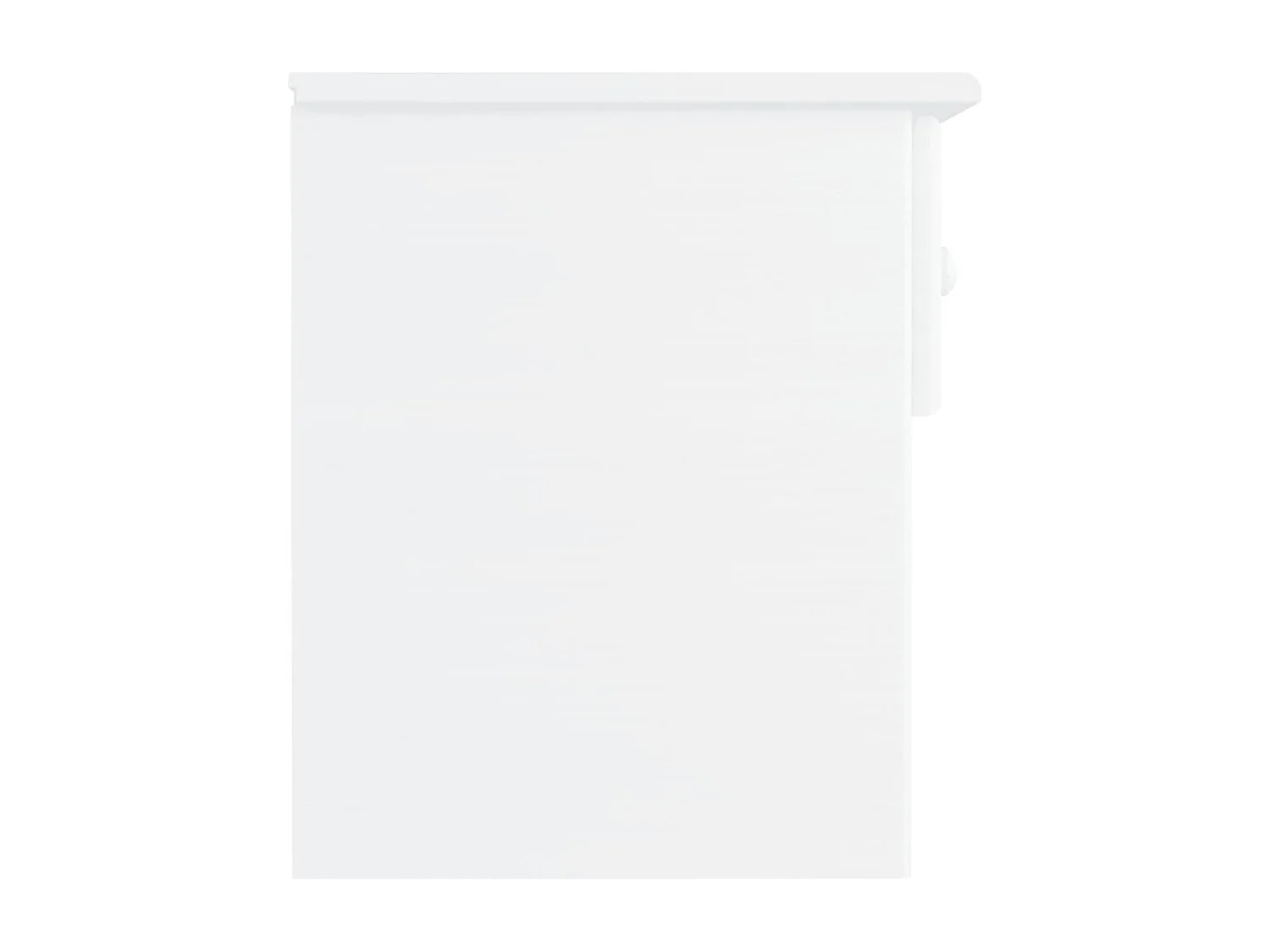 Table de chevet ALTA blanc 41x35x41 cm bois de pin massif