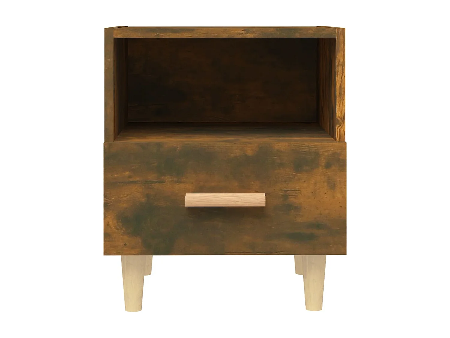 Tables de chevet 2 pcs Chêne fumé 40x35x47 cm