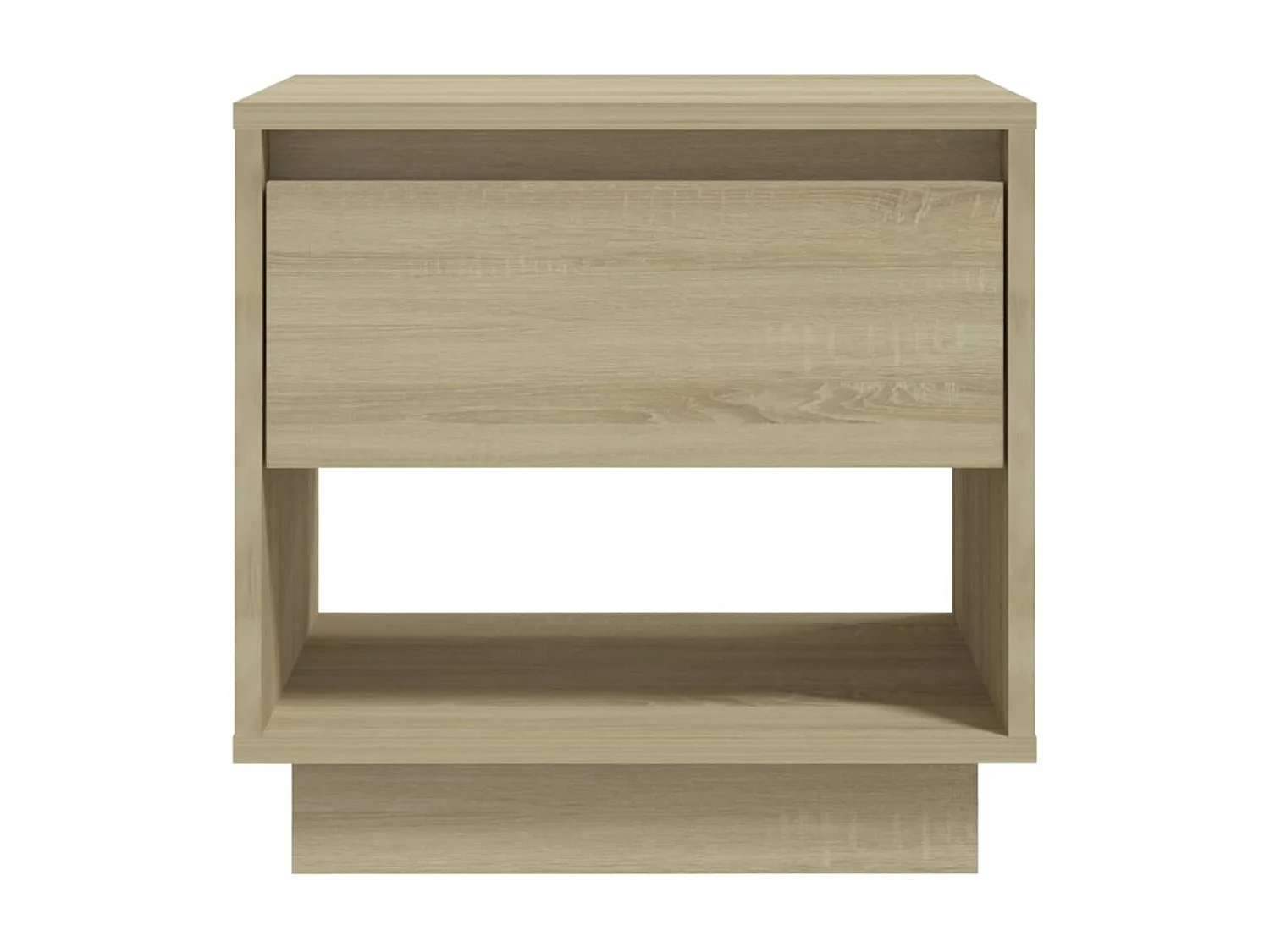 Nachtkastjes 2 st 45x34x44 cm bewerkt hout sonoma eikenkleurig