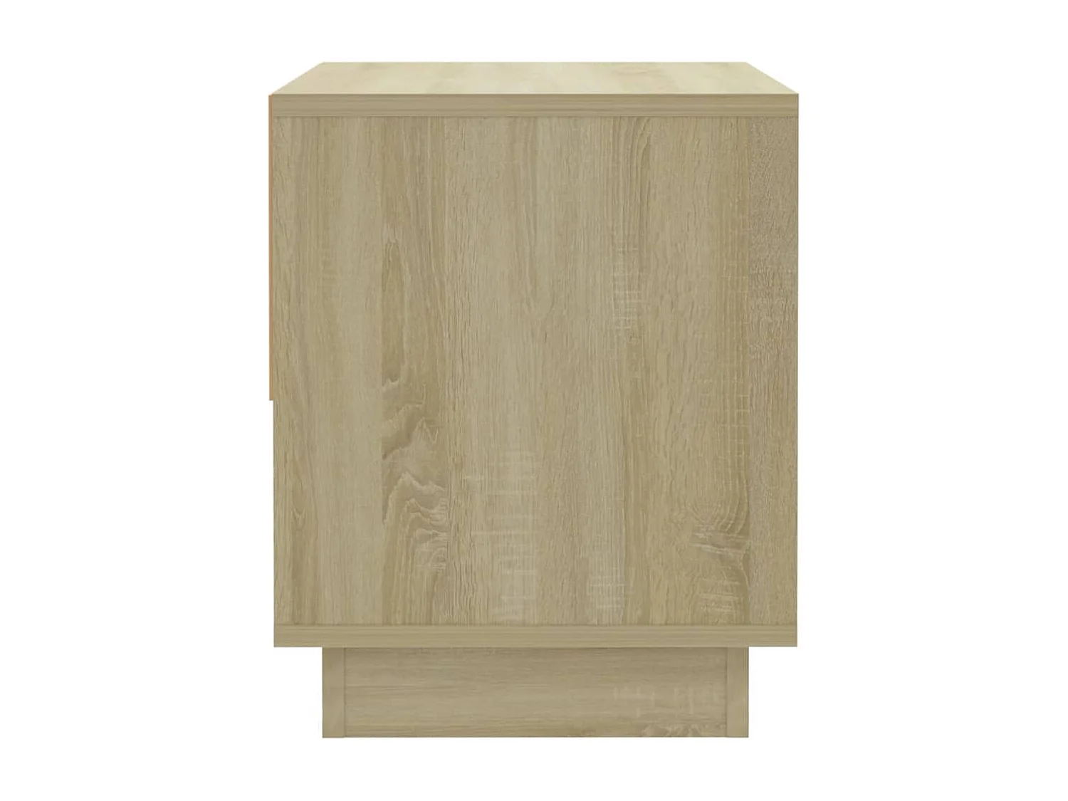 Nachtkastjes 2 st 45x34x44 cm bewerkt hout sonoma eikenkleurig
