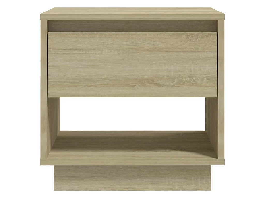 Tables de chevet 2 pcs Chêne sonoma 45x34x44 cm Bois ingénierie