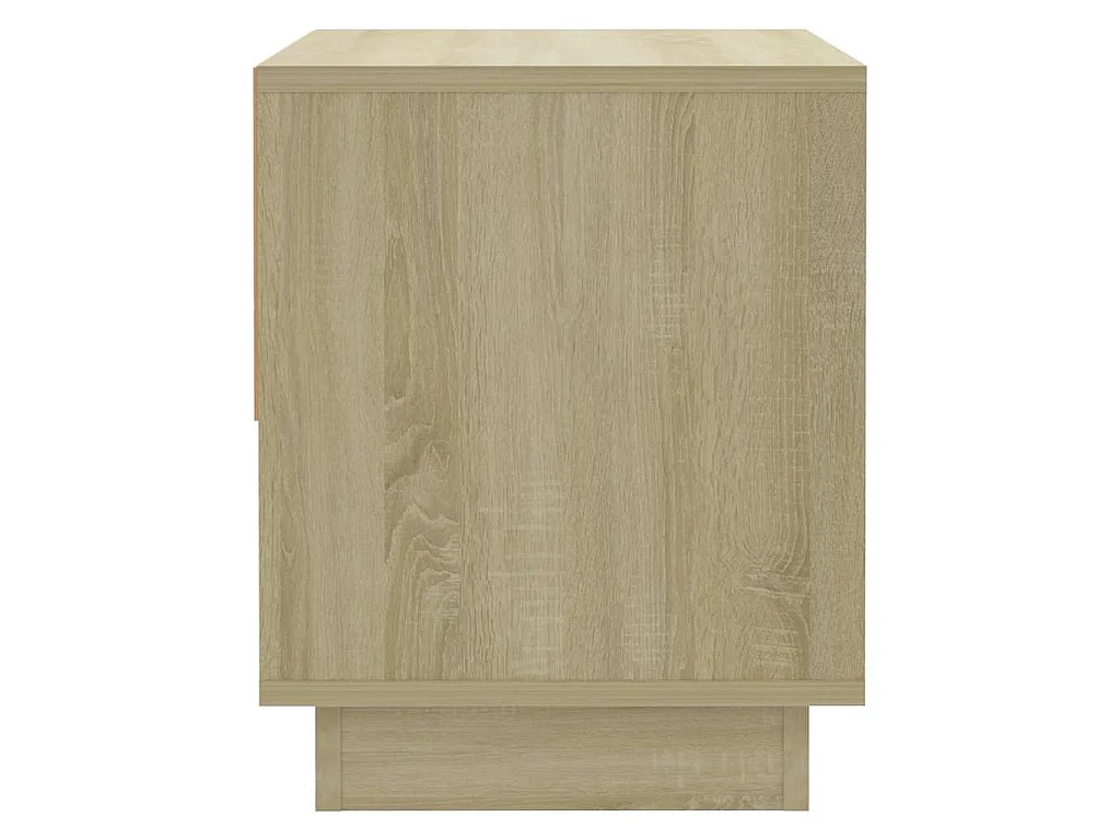 Tables de chevet 2 pcs Chêne sonoma 45x34x44 cm Bois ingénierie