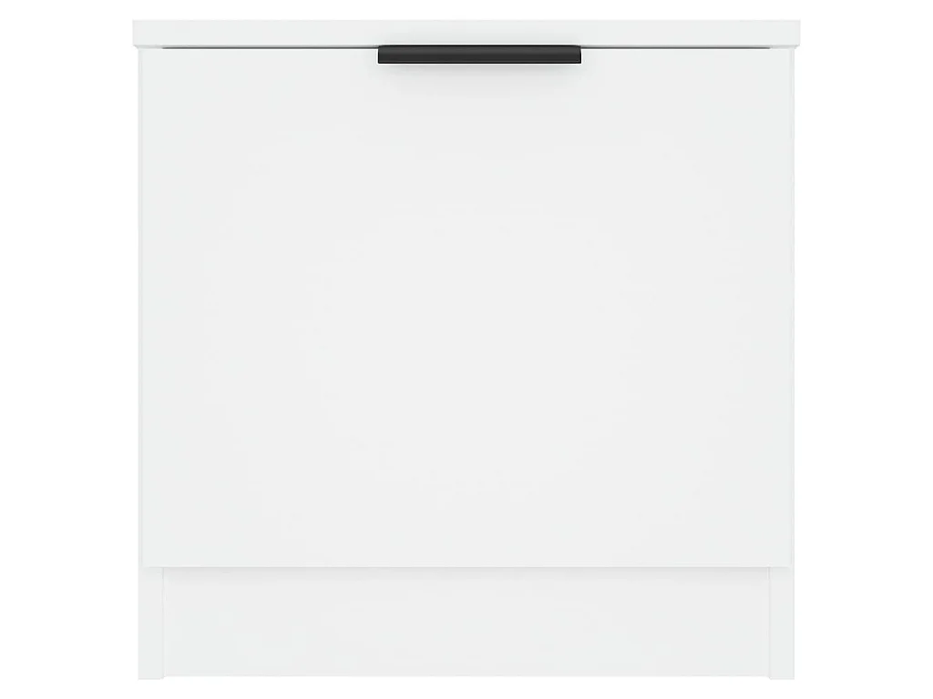 Nachtkastjes 2 st 40x39x40 cm wit