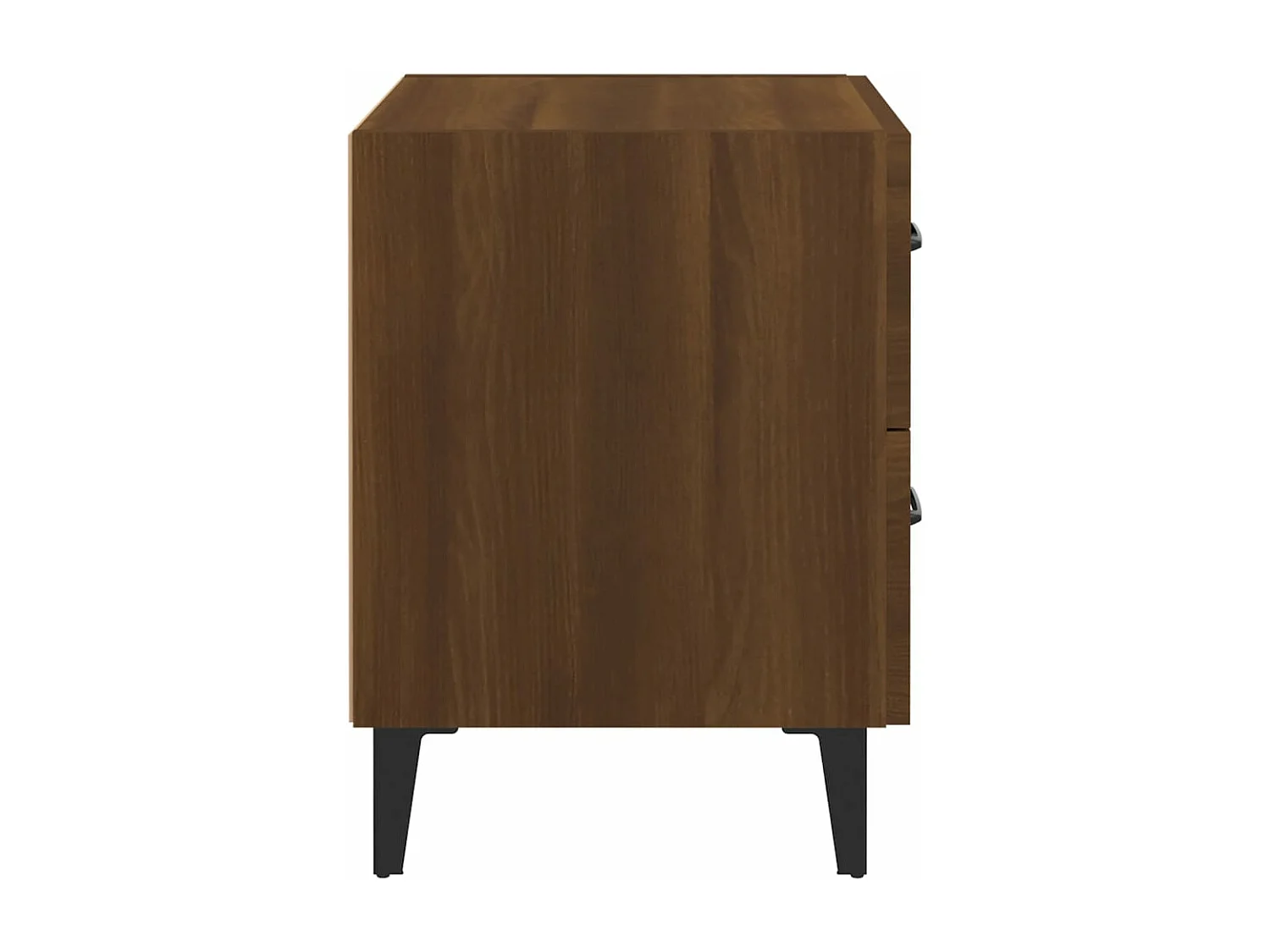 Mesas de cabeceira 2 pcs 40x35x47,5 cm cor carvalho castanho