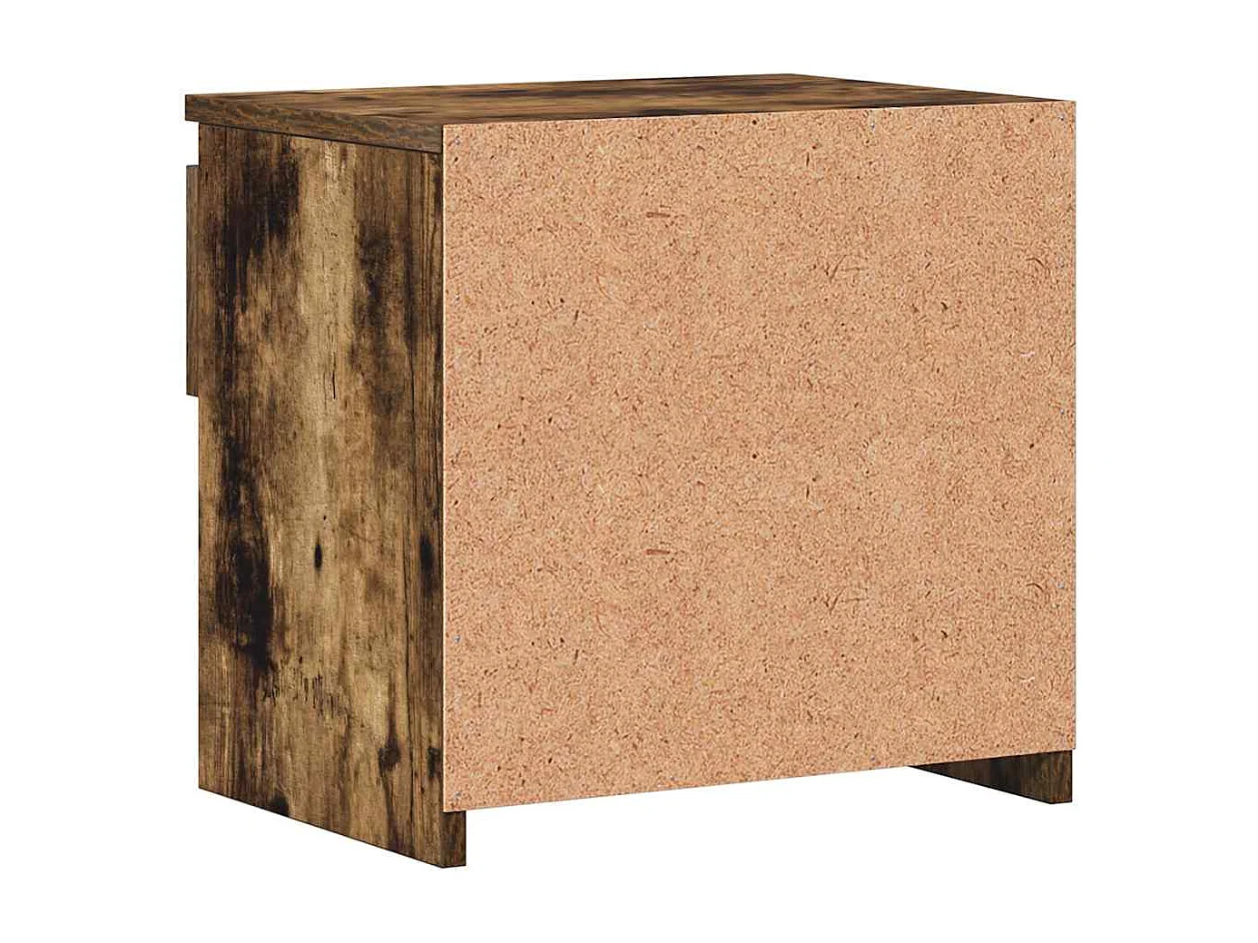 Tables de chevet 2 pcs Chêne fumé 40x30x39 cm Bois d'ingénierie