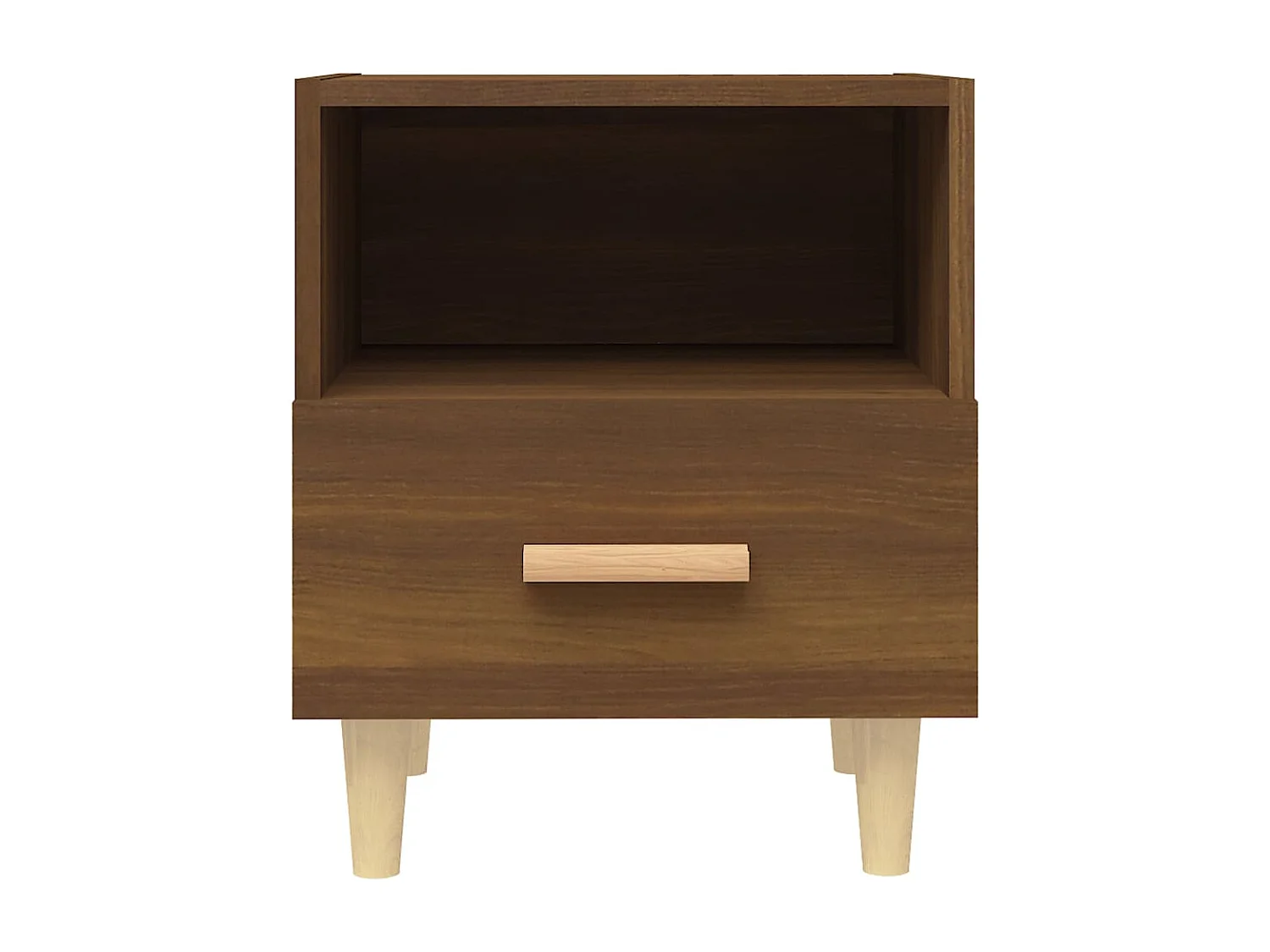 Mesas de cabeceira 2 pcs 40x35x47 cm cor carvalho castanho