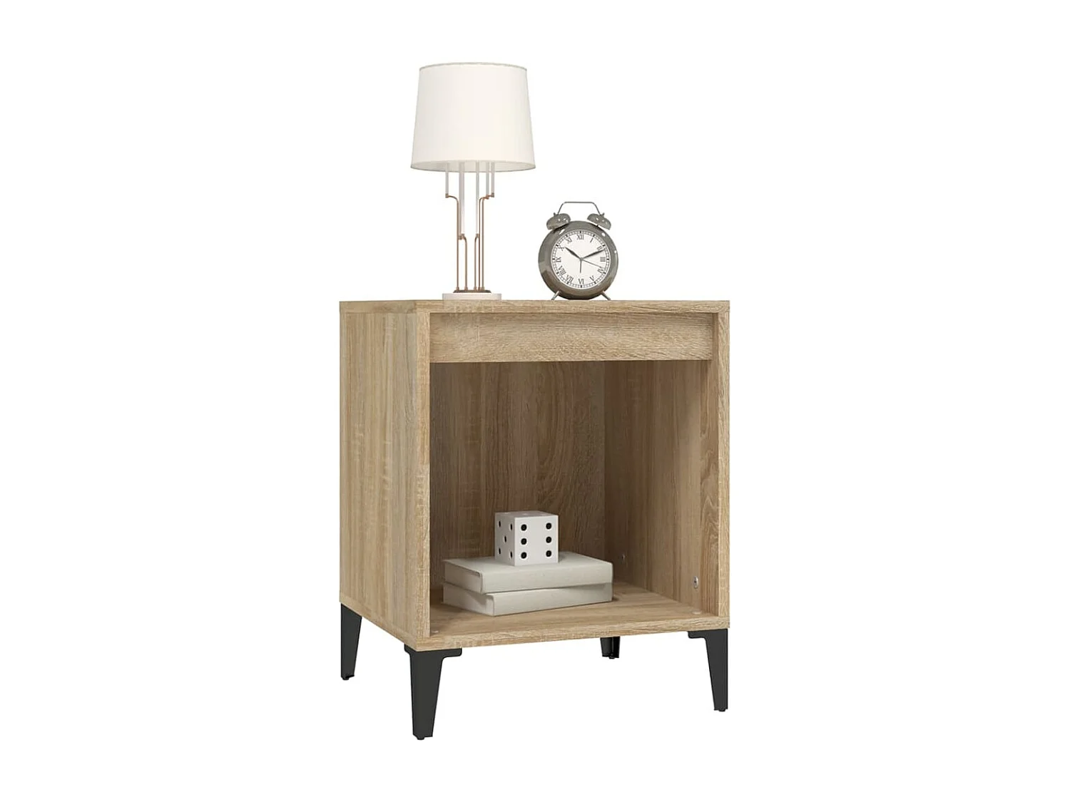 Mesas de cabeceira 2 pcs 40x35x50 cm carvalho sonoma